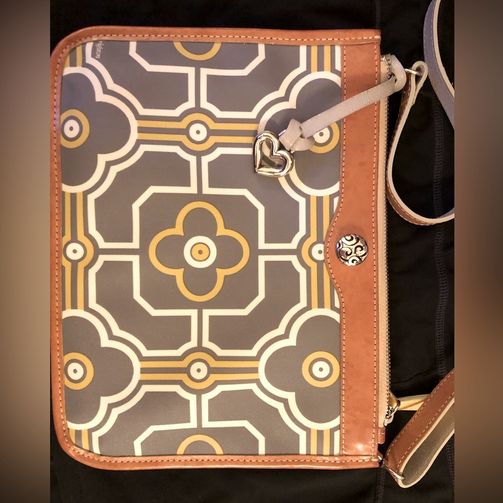 Brighton coated canvas purse
